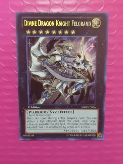 Yu-Gi-Oh! Divine Dragon Knight Felgrand SHSP-EN056 (ScR) 1st Edition NM - Image 5
