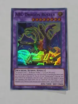 Yugioh ABC-Dragon Buster OP13-EN006 Super Rare Holo - Image 1
