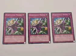 Dimensional Prison 3x SDMM-EN032 - Common - MP-LP - Yugioh - Image 1