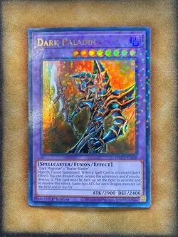 Yugioh Dark Paladin HAC1-EN018 Duel Terminal Ultra Rare 1st Ed LP - Image 1