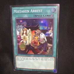 Yu-Gi-Oh! Mistaken Arrest OP29-EN009 Super Rare NM - Image 1