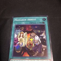 Yu-Gi-Oh! Mistaken Arrest OP29-EN009 Super Rare NM - Image 3