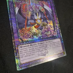 Garura, Wings of Resonant Life Quarter Century Secret Rare RA02-EN024 Yugioh 1st - Image 2