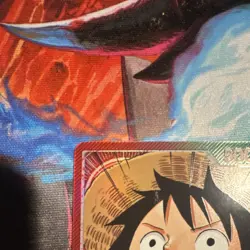 Bandai One Piece Monkey D. Luffy OP13-001 Carrying On His Will Holo Alt Art Jap - Image 2
