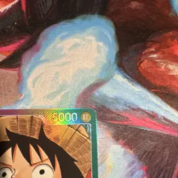 Bandai One Piece Monkey D. Luffy OP13-001 Carrying On His Will Holo Alt Art Jap - Image 3