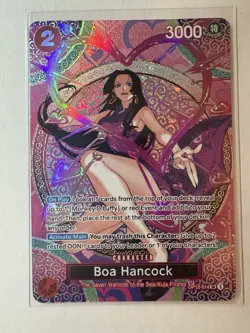 Boa Hancock (SP) OP12-014 Adventure on Kami's Island Foil (OP-15) English - Image 3