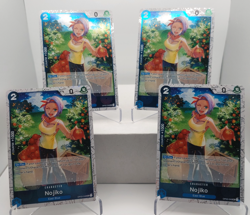 Nojiko Playset OP03-048 x4 - PRB02 Pirate Foil Reprint - One Piece TCG English - Image 1