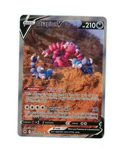 2023 Pokemon CROWN ZENITH DRAPION V FULL ALTERNATE ART GG49/GG70! NM- MINT - Image 1