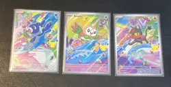 Pokemon 2026 First Partners Illustration Collection Promo Alola Starters - Image 3