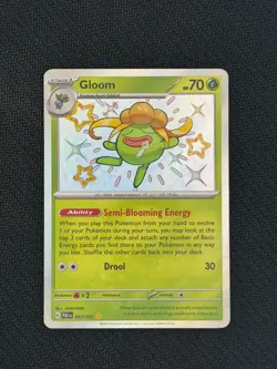 Pokemon TCG Scarlet & Violet Paldean Fates Gloom Shiny Holo 093/091 - Image 1