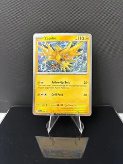 Pokemon Scarlet Violet Zapdos 157 Black Star Promo - Image 1