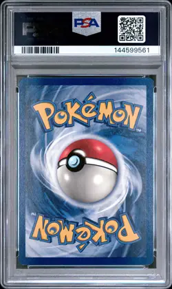 1999 POKEMON GAME MOVIE MOVIE PROMO #5 DRAGONITE PSA 8 - Image 2