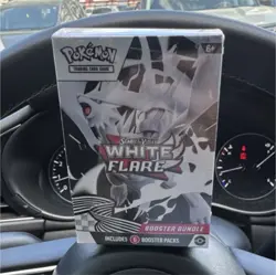 Pokemon Scarlet & Violet White Flare Booster Bundle Box featuring Reshiram - Image 1