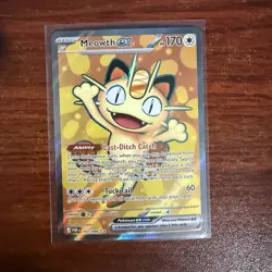 Meowth Ex Full Art 107/088 - Pokemon TCG Perfect Order - Image 1