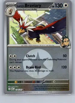 Larry's Braviary 174/217 Reverse Holo Uncommon Me: Ascended Heroes Pokemon - NM+ - Image 1