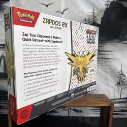 Pokemon TCG Scarlet & Violet 151 Zapdos EX Collection Box Sealed NEW - Image 2