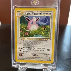 Pokemon Neo Destiny Light Wigglytuff 54/105 Non-Holo LP - Image 1