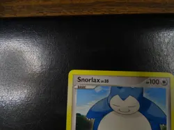 Snorlax 37/130 Diamond & Pearl Non-Holo MP Pokemon TCG - Image 2