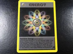 Pokemon Rainbow Energy 80/82 Team Rocket Non-Holo Rare - LP - Image 1