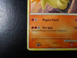 Pokemon TCG Typhlosion 32/123 Cracked ICE HeartGold SoulSilver HP - Image 5