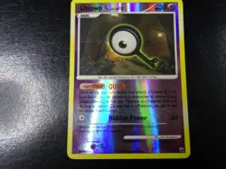 Pokemon TCG: Unown Reverse Holo 49/100, Majestic Dawn, English, HP - Image 1