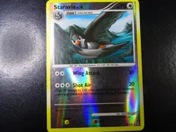 Staravia - 52/100 - Uncommon - Reverse Holo LP English Pokemon Stormfront - Image 1