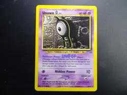 Pokemon Unown A 33/75 Neo Discovery Non Holo Rare - Image 1