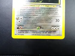 Forretress Non Holo Rare 21/75 Pokemon Neo Discovery - Image 2