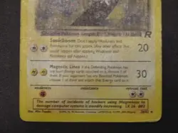 Pokemon TCG |Team Rocket | Dark Magneton #28/82 | Non-Holo | English | MP/ HP - Image 2