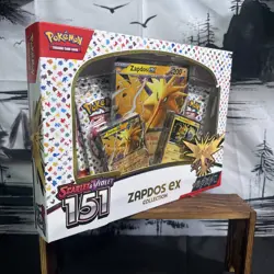 Pokemon TCG Scarlet & Violet 151 Zapdos EX Collection Box Sealed NEW - Image 1
