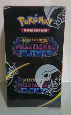 Pokemon Mega Evolution Phantasmal Flames half booster box 18 packs Sealed - Image 1