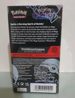 Pokemon Mega Evolution Phantasmal Flames half booster box 18 packs Sealed - Image 4