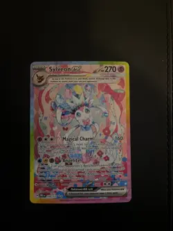 Sylveon ex 156/131 (read desc) Prismatic Evolutions SIR Pokemon TCG - Image 1