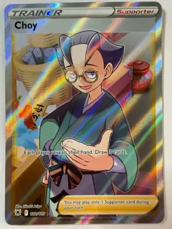 Choy 182/189 Pokemon TCG Astral Radiance Full Art Ultra Rare NM - Image 1
