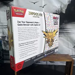Pokemon TCG Scarlet & Violet 151 Zapdos EX Collection Box Sealed NEW :: MINTY - Image 2