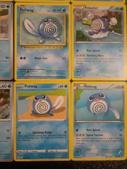 X16 Poliwag Poliwhirl Poliwrath Politoed Pokemon Mix Lot Collection Cute🐸 🎯💧 - Image 5