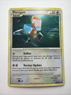Pokemon TCG Porygon HGSS22 – Holo Black Star Promo – HeartGold SoulSilver - Image 1
