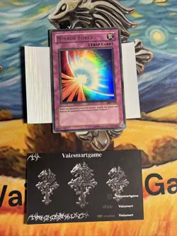 Yugioh Mirror Force MRD-138 Ultra Rare Unlimited NM LIGHT FADE OG PRINT - Image 2