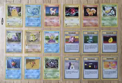 Pokemon Near Complete Shadowless Base Set 99/102 TCG Card Vintage - Image 4