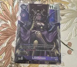Digimon Card Game Lilithmon BT3-091 SR - Image 1