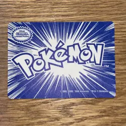 Bulbasaur 01 1998 Official Nintendo Pokemon Promo Card - Image 2