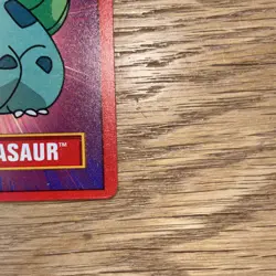 Bulbasaur 01 1998 Official Nintendo Pokemon Promo Card - Image 4