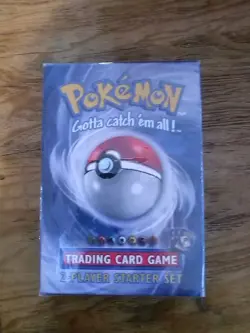 Pokemon Trading Card Game 2-Player Starter Set 1999 New Factory Sealed. 742818060578 - Image 1