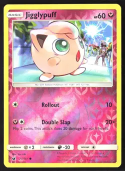 Pokemon Jigglypuff 71/111 Reverse Holo Crimson Invasion Pokemon Card - Image 1