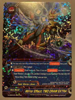 FUTURE CARD BUDDYFIGHT MIRROR EFFECT: TWO DRAW EXTRA S-UB05/0015EN RR - Image 1