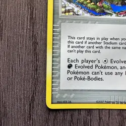 Battle Frontier 71/108 Power Keepers Reverse Holo Stamped Pokemon Card TCG - Image 4