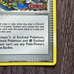 Battle Frontier 71/108 Power Keepers Reverse Holo Stamped Pokemon Card TCG - Image 5