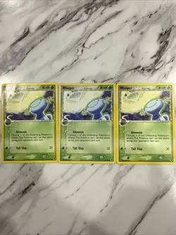 Pokemon TCG Wooper Delta EX Dragon Frontiers Card 71/101 Regular Common - Image 1