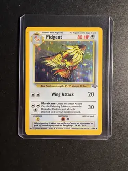 Pokemon TCG Pidgeot 8/64 Base Set 2 Holo Rare Card 80 HP Wizards of the Coast - Image 1