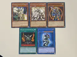 Yugioh Black Luster Soldier Ritual Envoy Sacred Twilight Chaos - Free Holo Card - Image 1